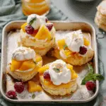 5-Minute Mango Melba Shortcake (The Easiest Mango Dessert!)