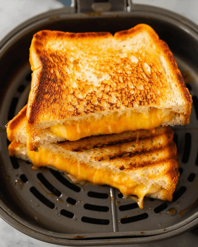 Air Fryer Grilled Cheese