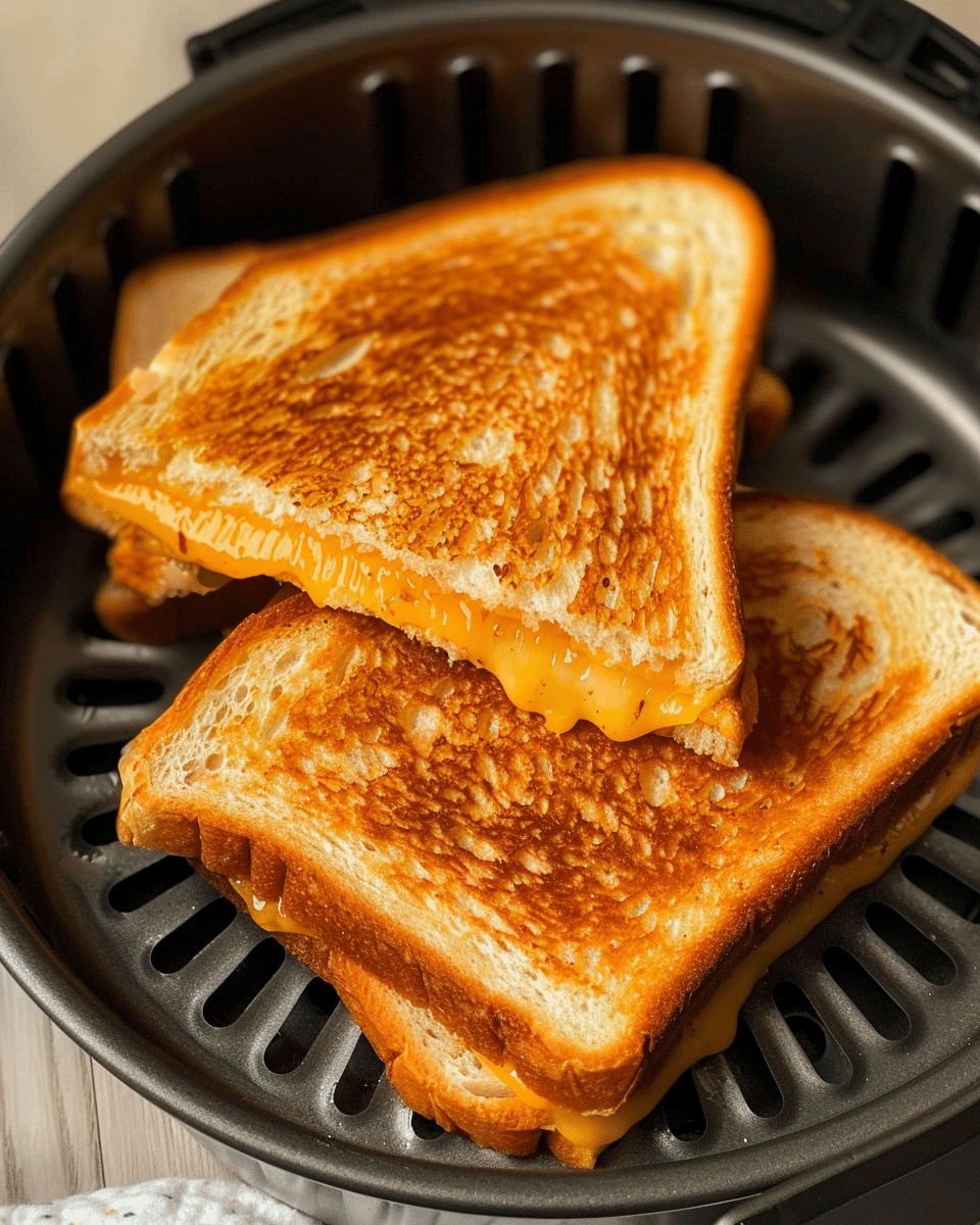 Air Fryer Grilled Cheese