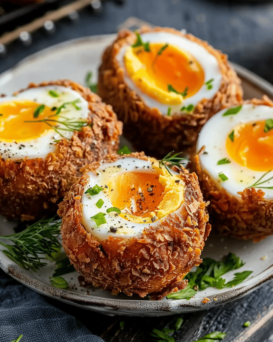 Air Fryer Scotch Eggs: An Amazing Ultimate Recipe for 6 Servings