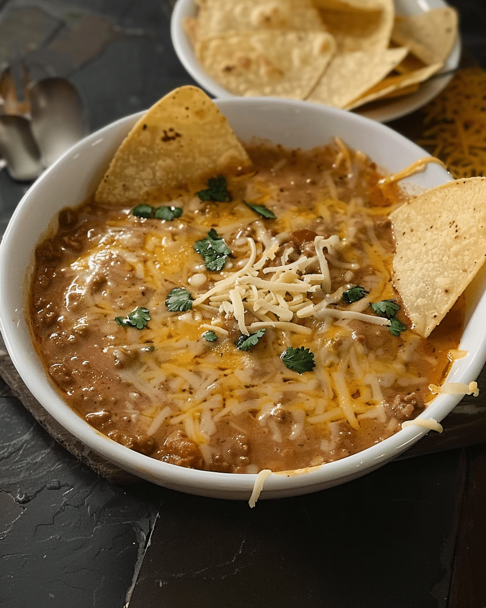Beef Enchilada Dip Recipe
