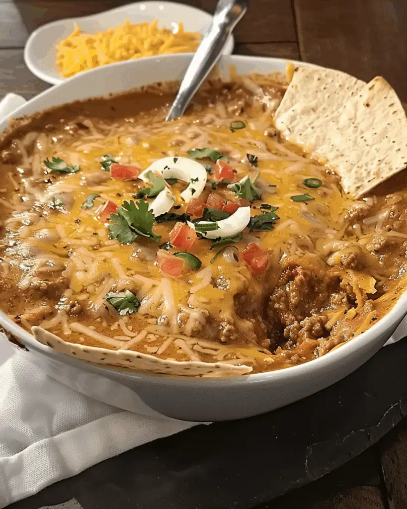 Beef Enchilada Dip Recipe