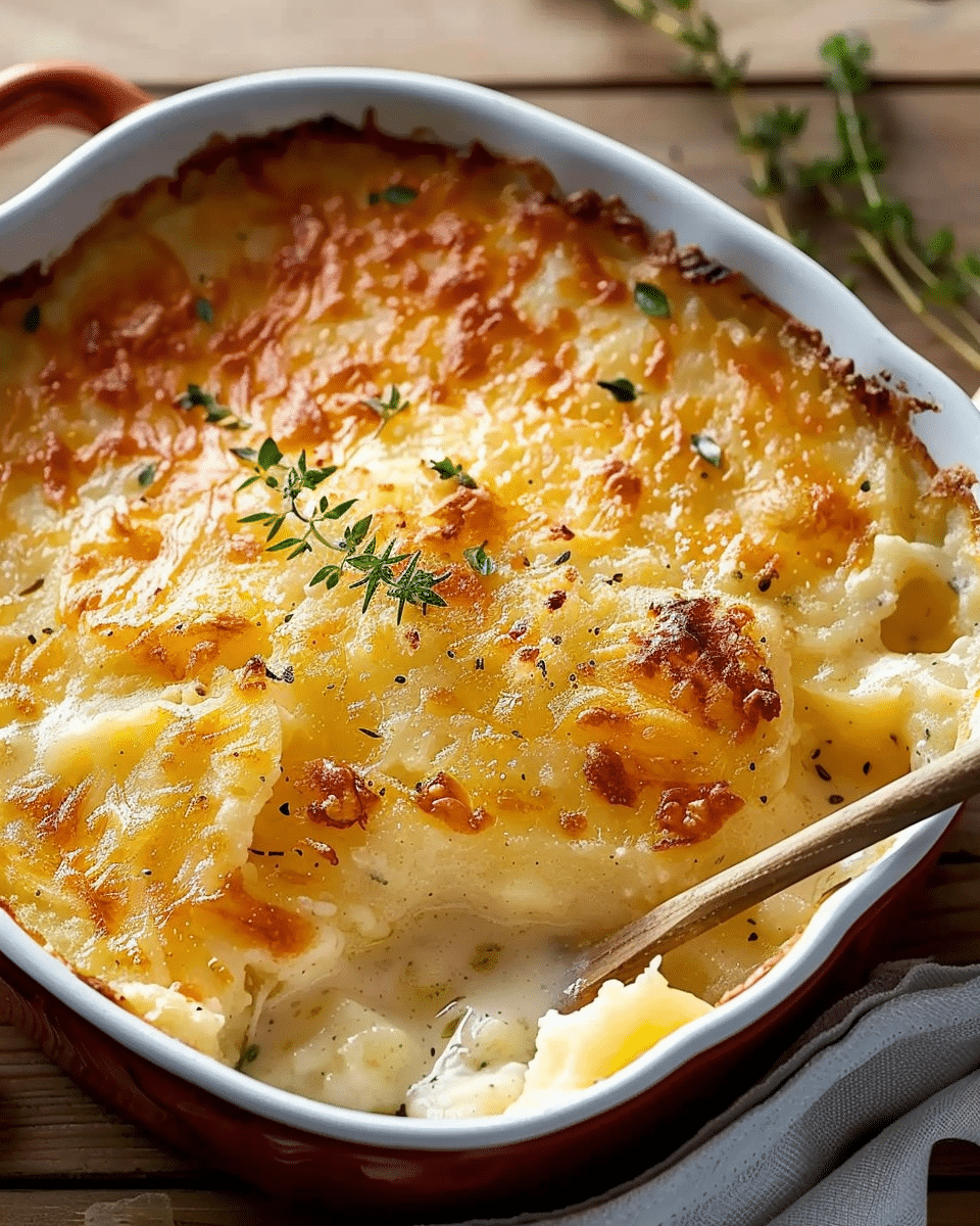 Creamy and Cheesy Delmonico Potatoes for Comfort Food Lovers
