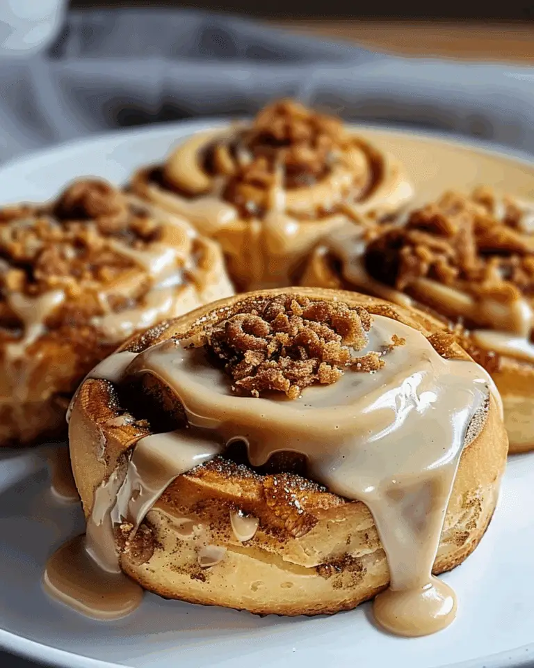 Biscoff Cookie Butter Cinnamon Rolls Recipe