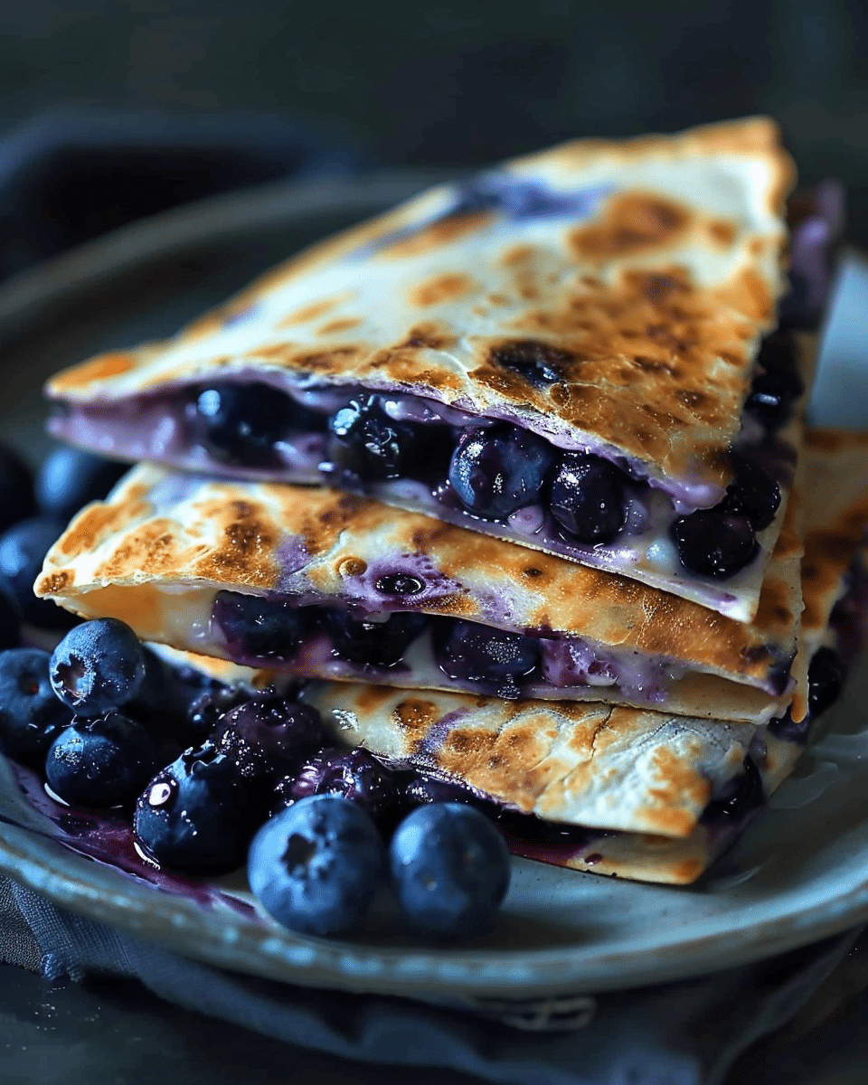 Blueberry Breakfast Quesadilla: Easy Morning Treat