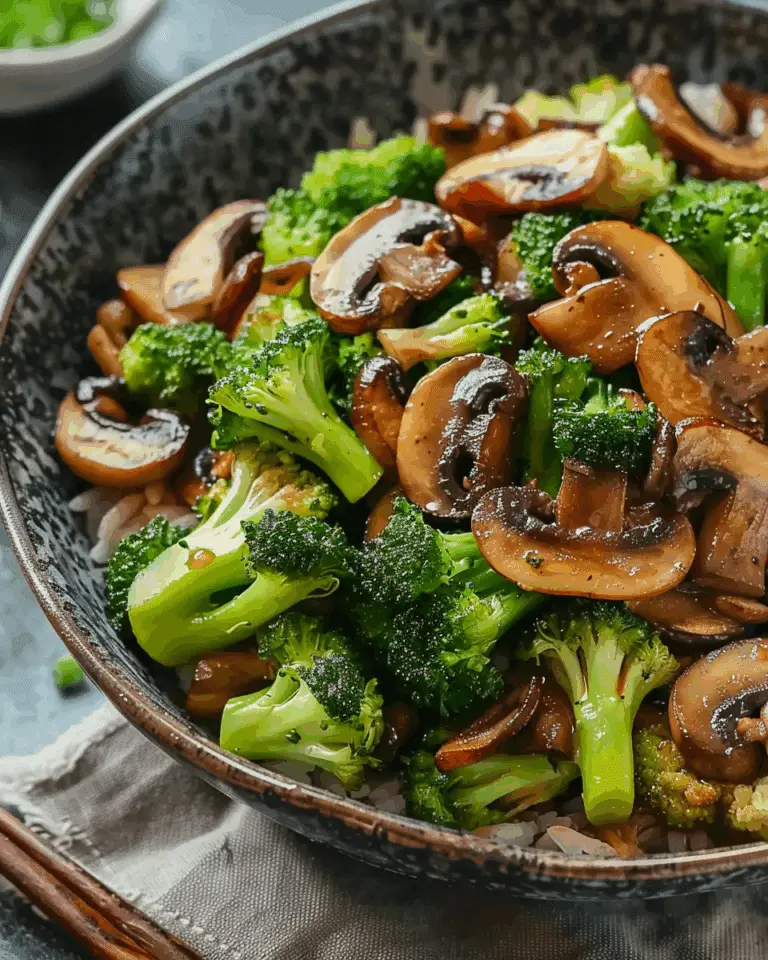 Broccoli and Mushroom Stir Fry: An Incredible Ultimate Recipe You Must Try