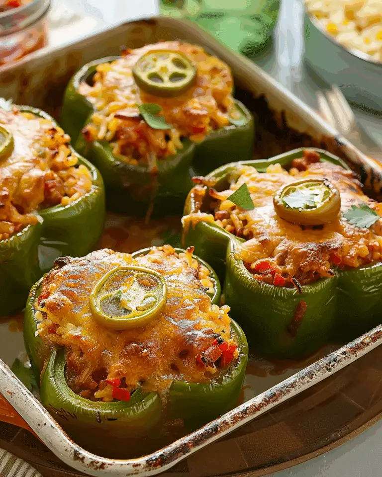 Cajun Style Stuffed Peppers Recipe