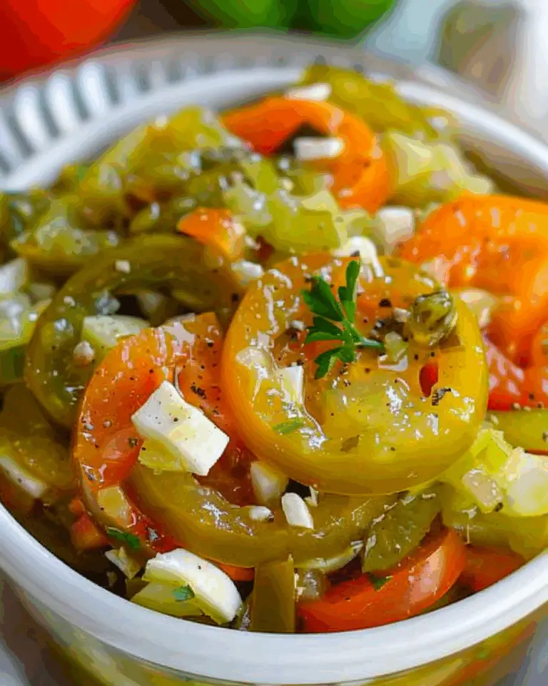 Canned Green Tomato Salad