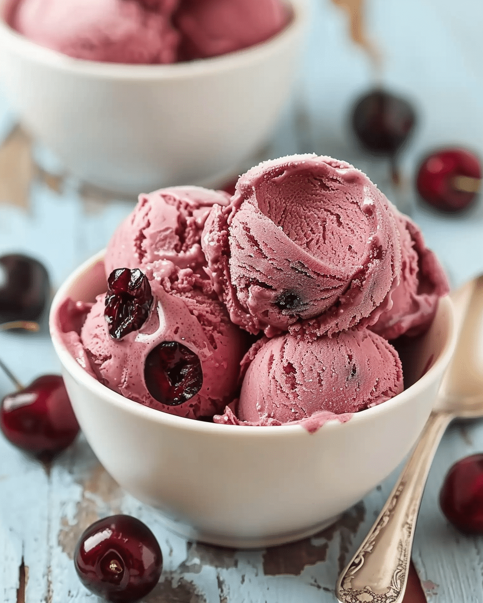 Cherry Garcia Nice Cream (Vegan)