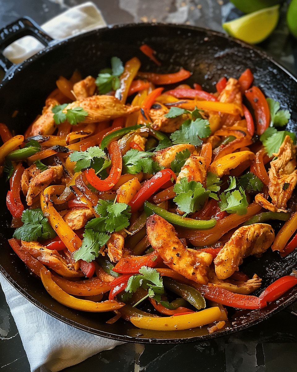 Chicken Fajita Skillet: A Quick, Delicious Dinner Option!