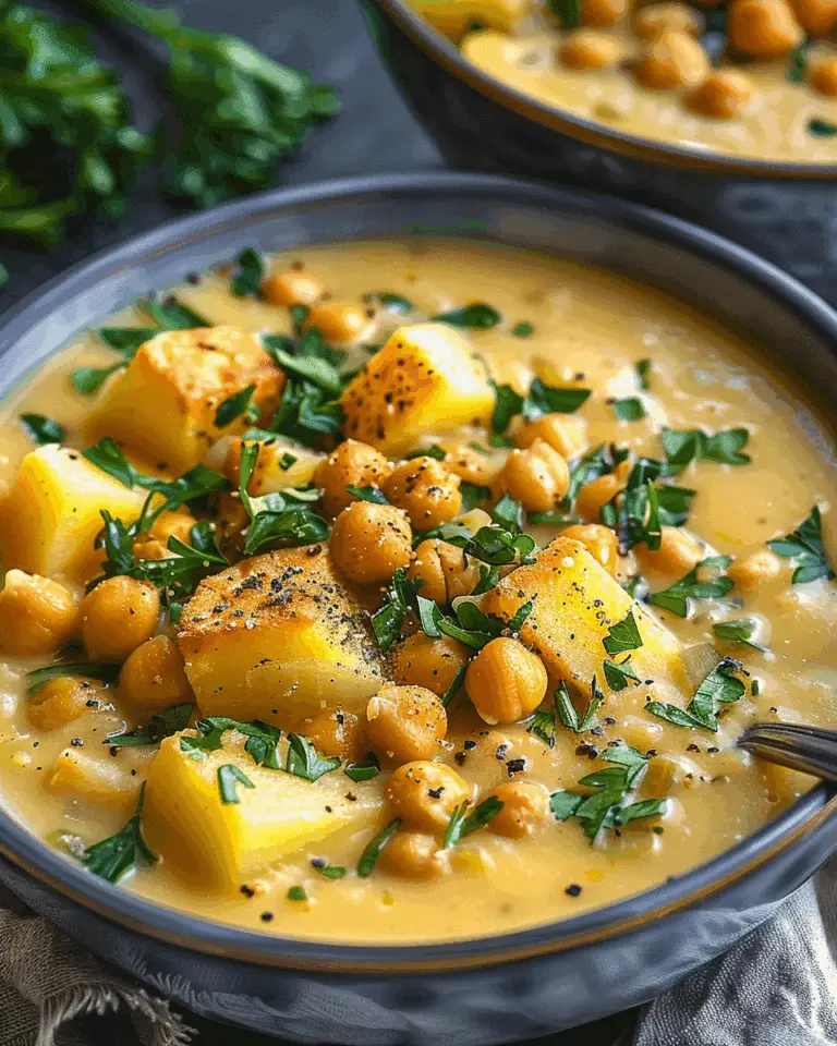 Chickpea Potato Soup