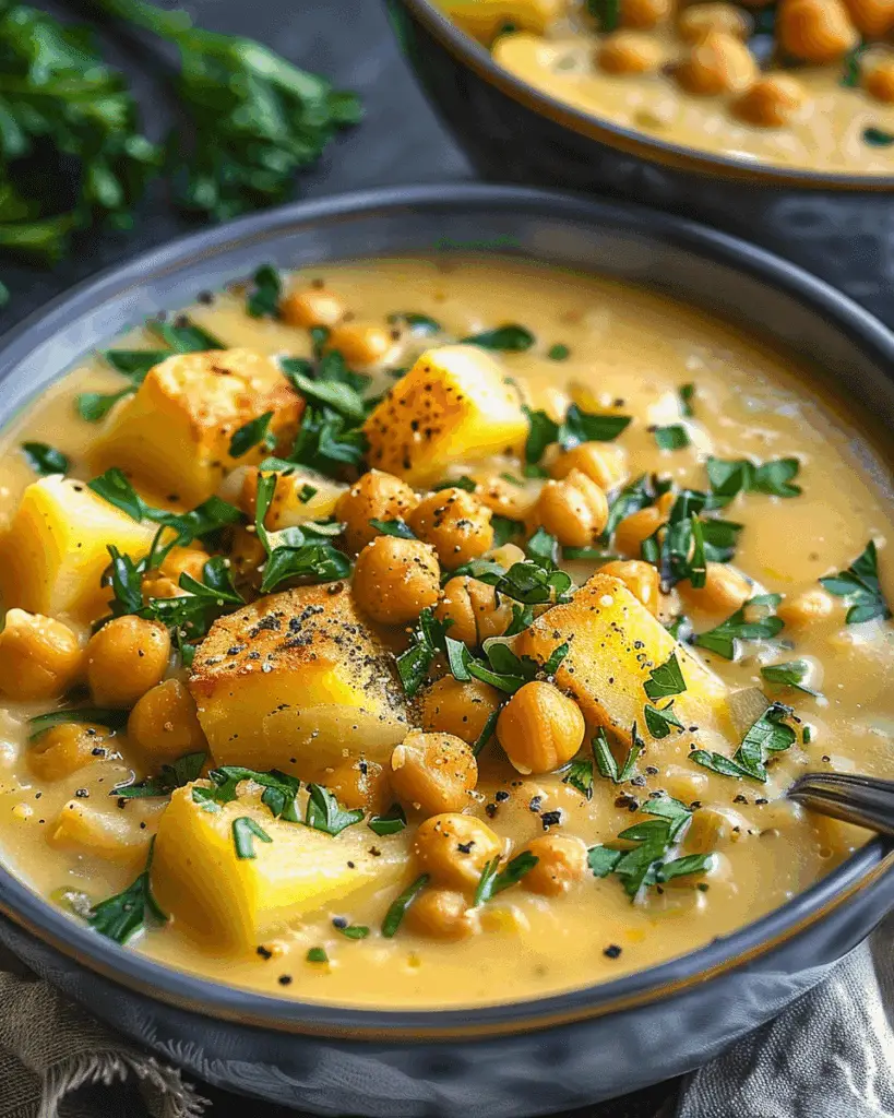 Chickpea Potato Soup