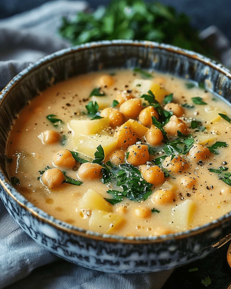 Chickpea Potato Soup