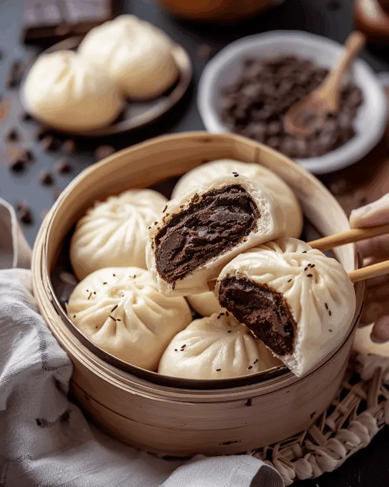 Chocolate Steamed Buns