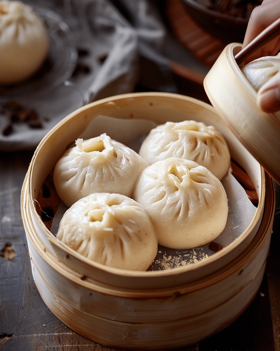 Chocolate Steamed Buns