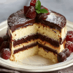Classic & Creamy Boston Cream Cake Recipe