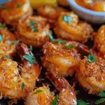 Coconut Crusted Shrimp with Pineapple Sauce