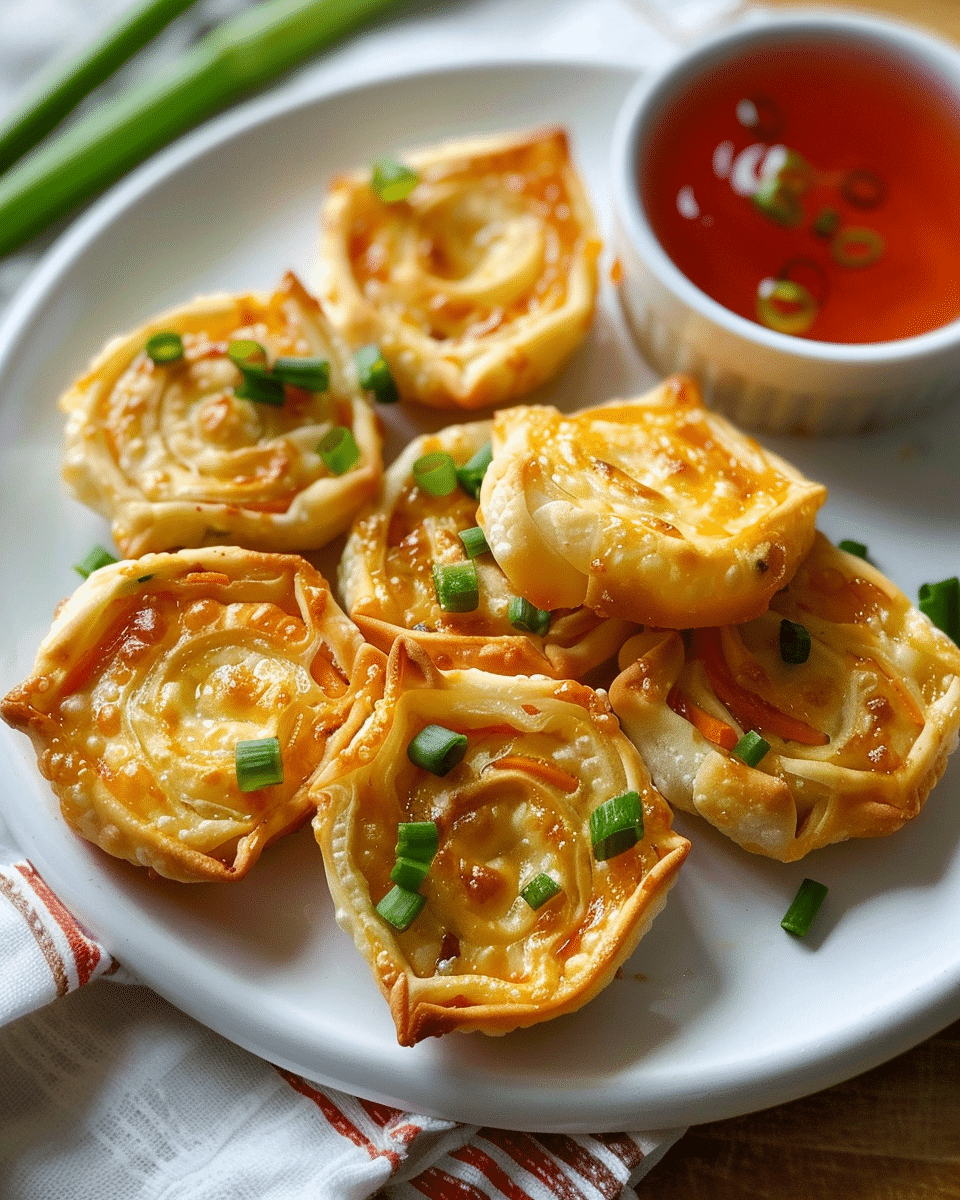 Crab Rangoon Pinwheels