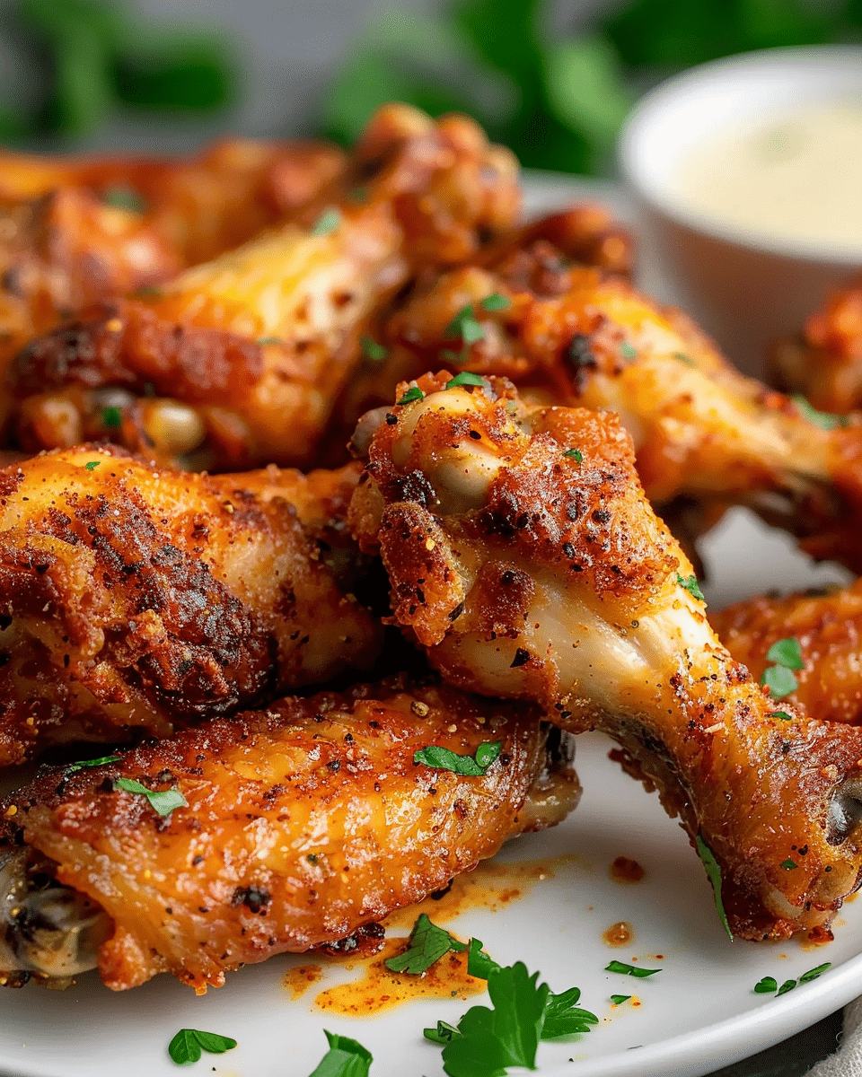 Crispy Air Fryer Chicken Wings