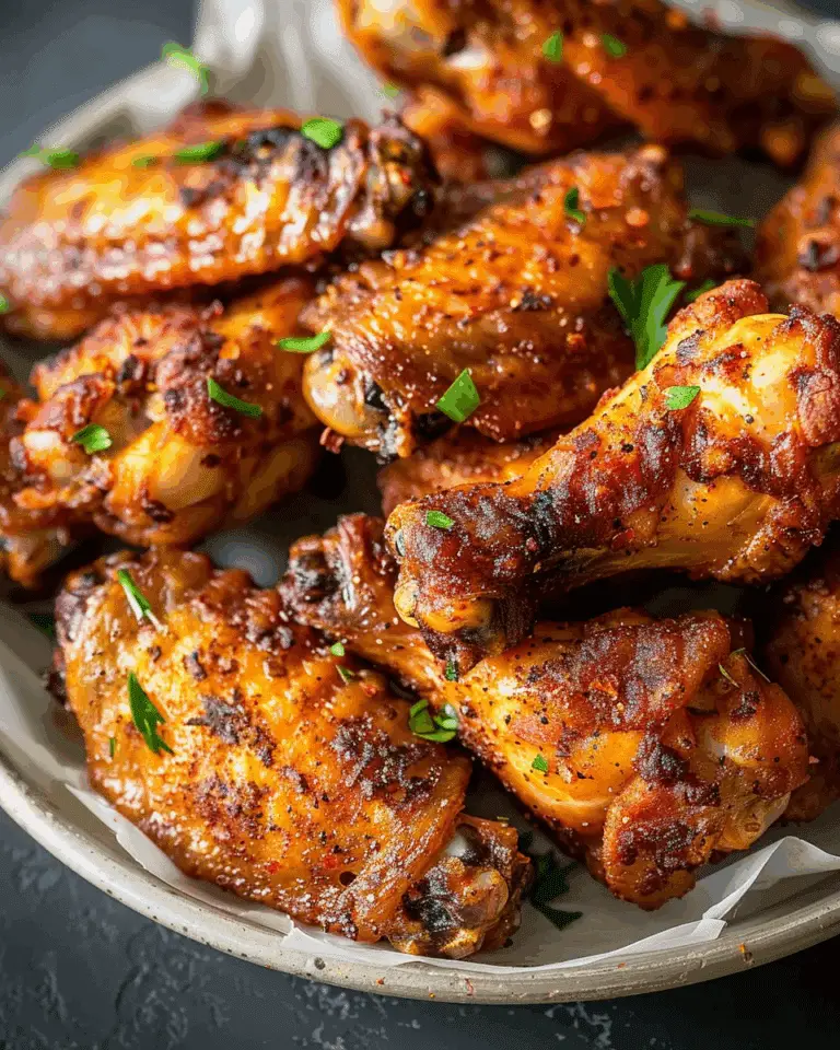 Crispy Air Fryer Chicken Wings