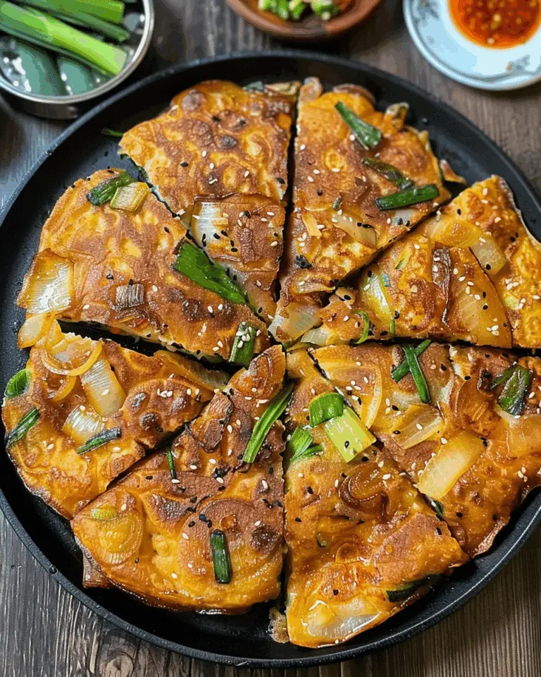 Crispy Korean Spring Onion Pancake Like You’ve Never Tasted