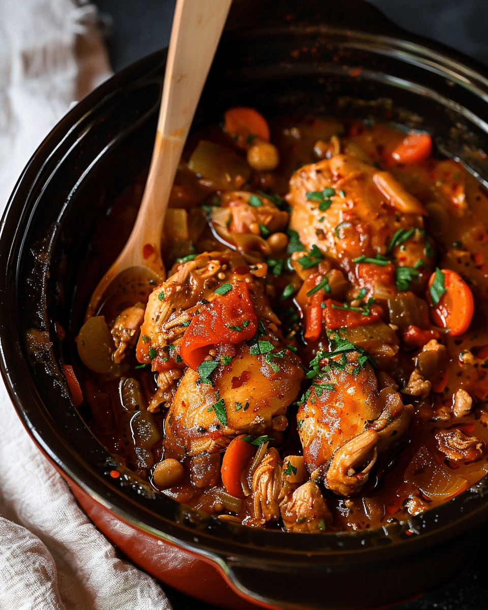 Crockpot Moroccan Chicken