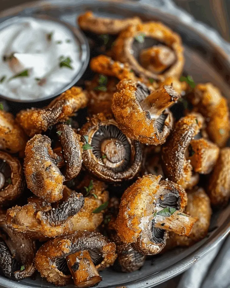 Deep Fried Mushrooms: A Crispy Summer Snack