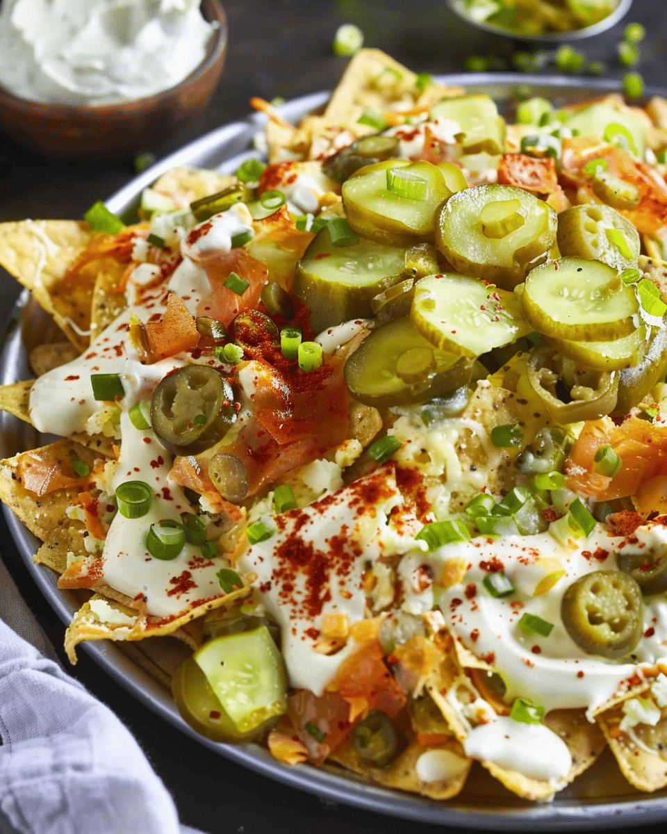 Dill Pickle Nachos: A Tangy Twist on a Classic Favorite
