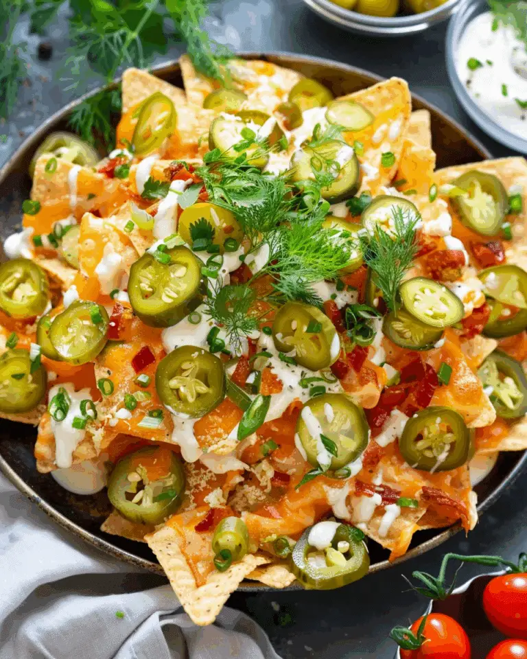 Dill Pickle Nachos: A Tangy Twist on a Classic Favorite