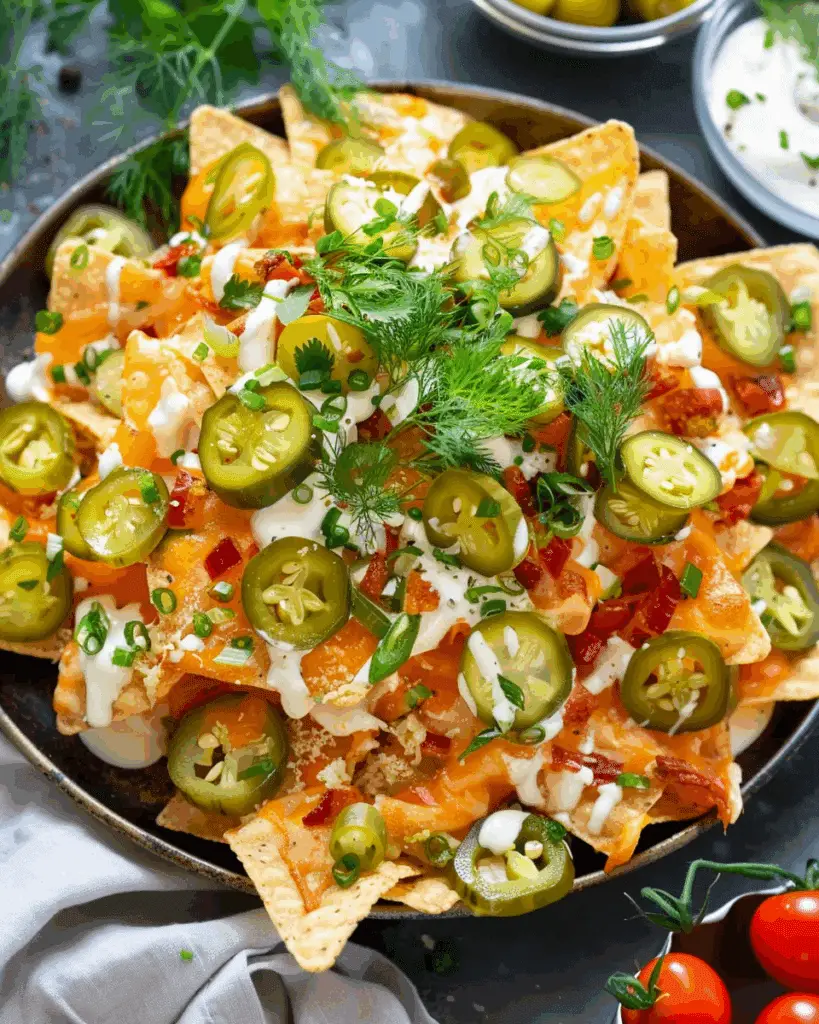 Dill Pickle Nachos: A Tangy Twist on a Classic Favorite