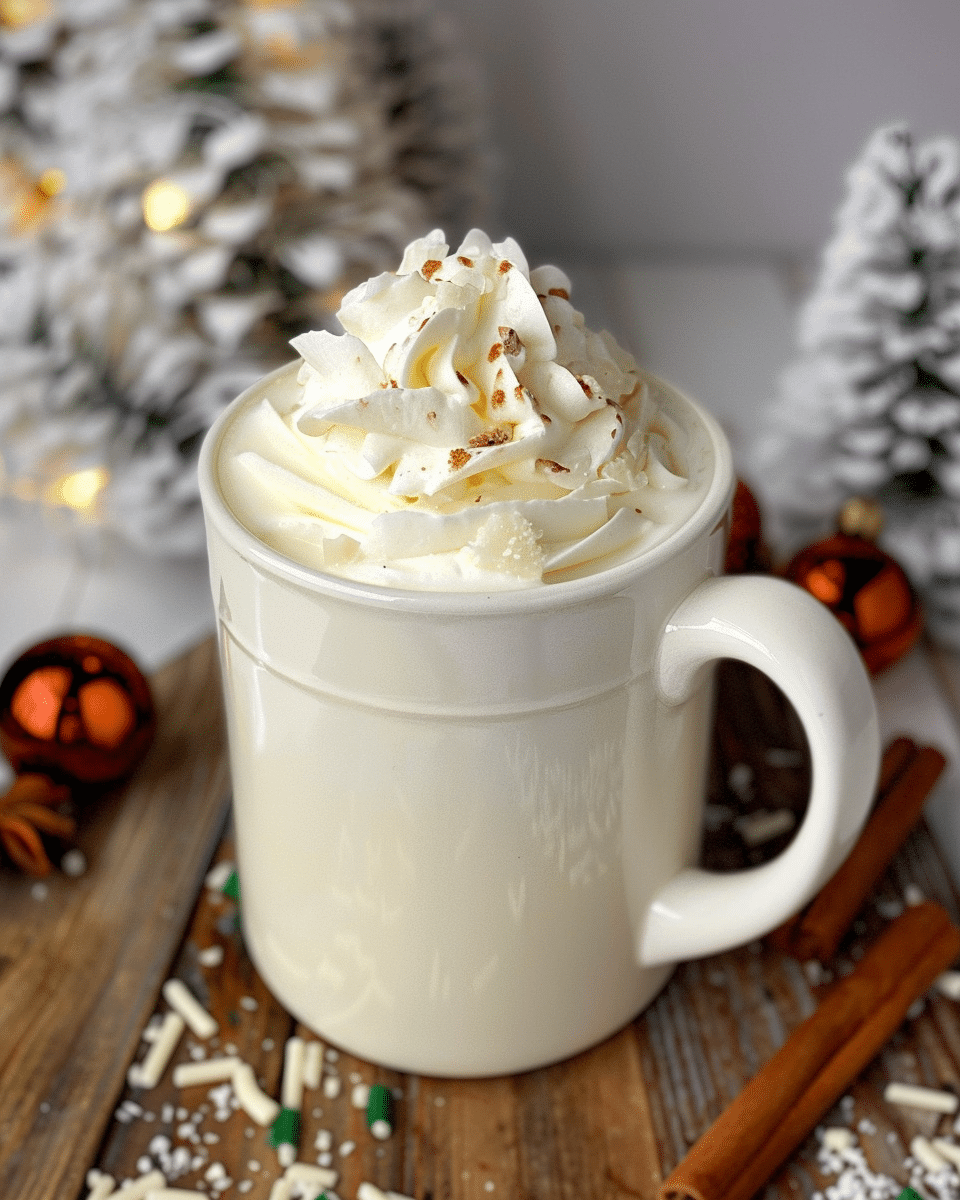 Easy White Hot Chocolate Recipe