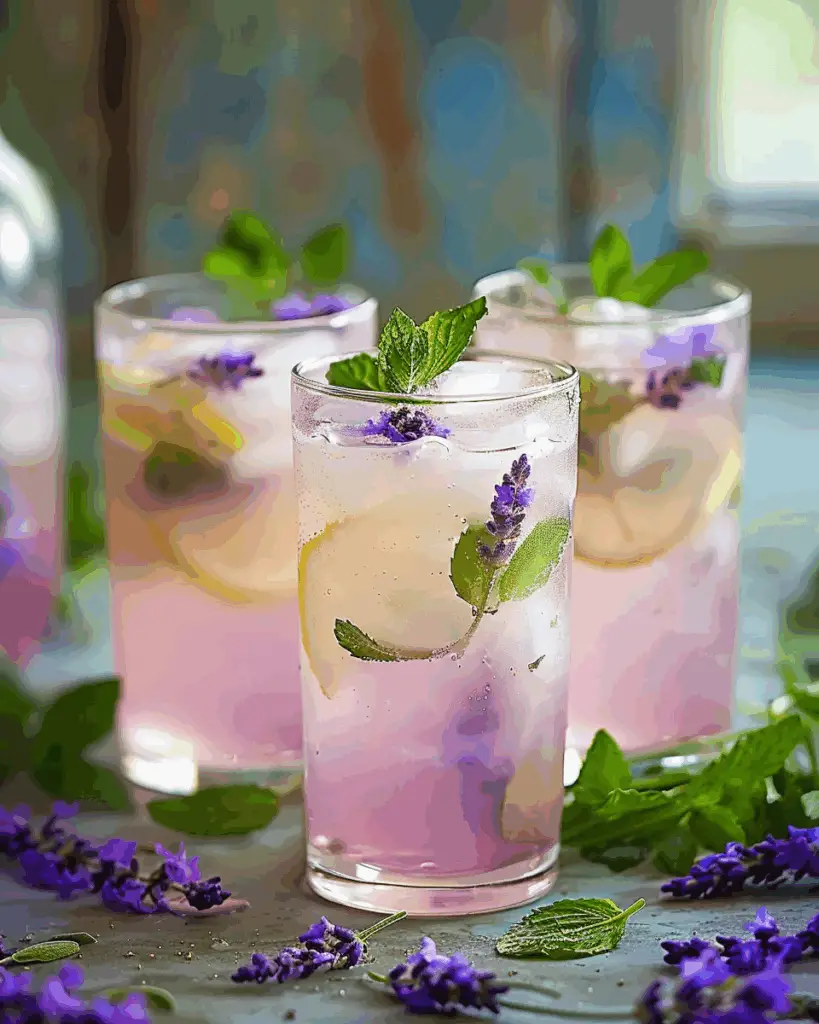 Refreshing and Elegant Lavender Lemonade Mojitos Recipe to Savor