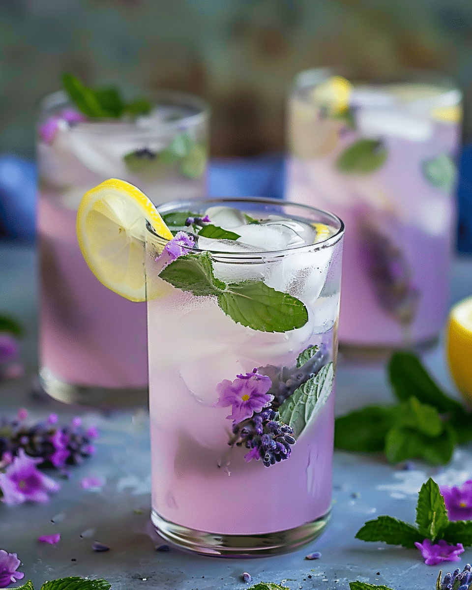 Refreshing and Elegant Lavender Lemonade Mojitos Recipe to Savor