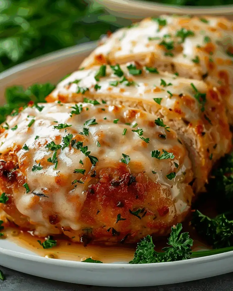 Flavorful Chicken Meatloaf Recipe with Garlic Parmesan – A Healthy Dinner Upgrade