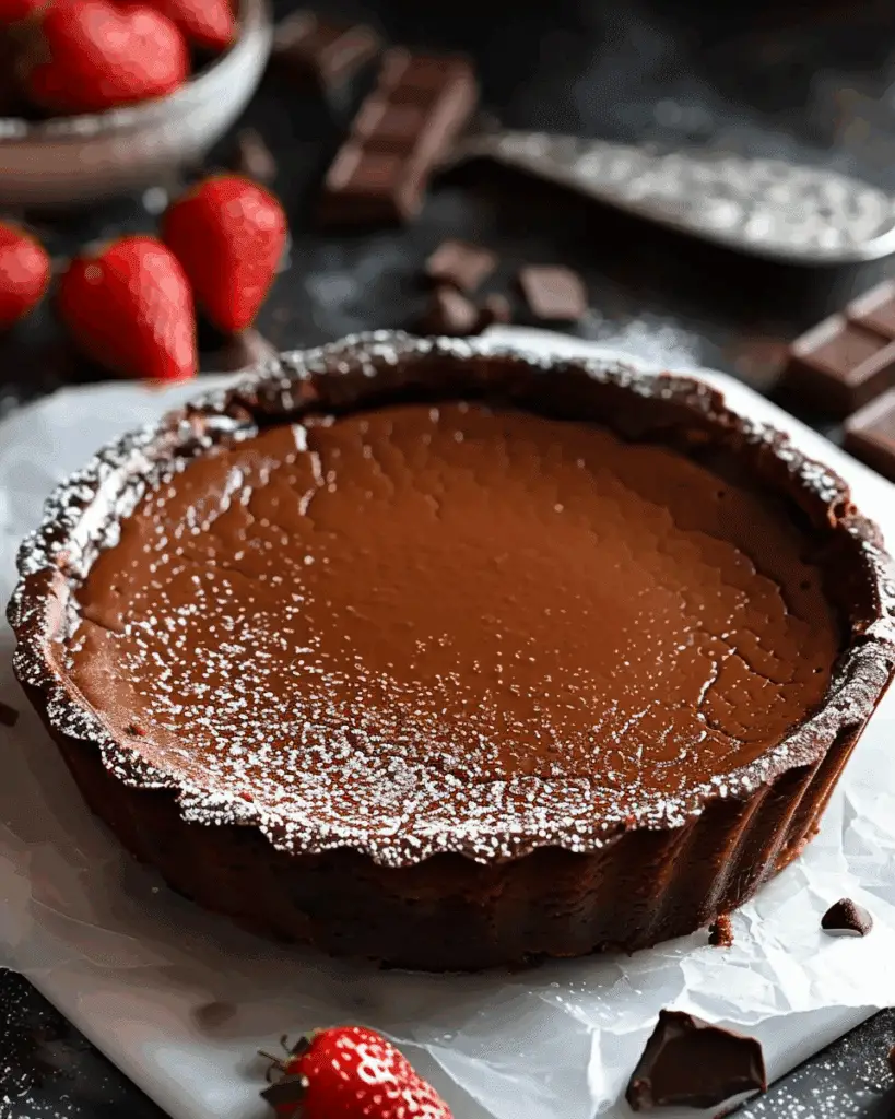 French Chocolate Flan