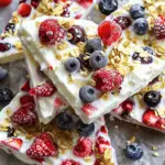 Frozen Yogurt Bark Berries