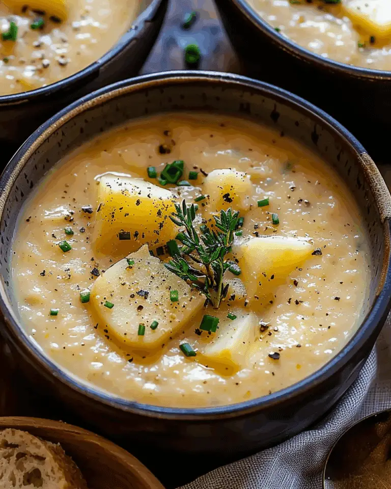 Garlic Potato Soup: The Ultimate Bowl of Cozy Comfort