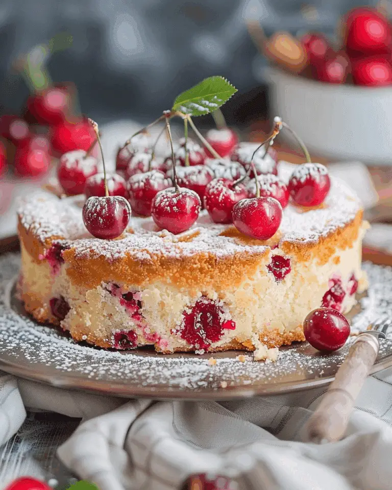 German Cherry Cake: A Delicious & Authentic Recipe