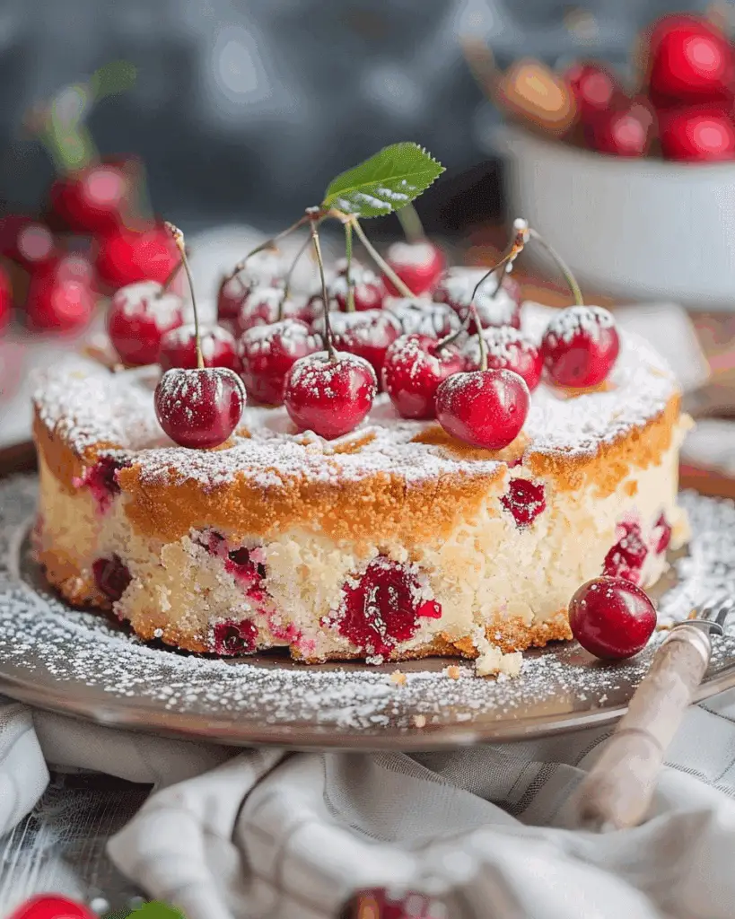 German Cherry Cake: A Delicious & Authentic Recipe