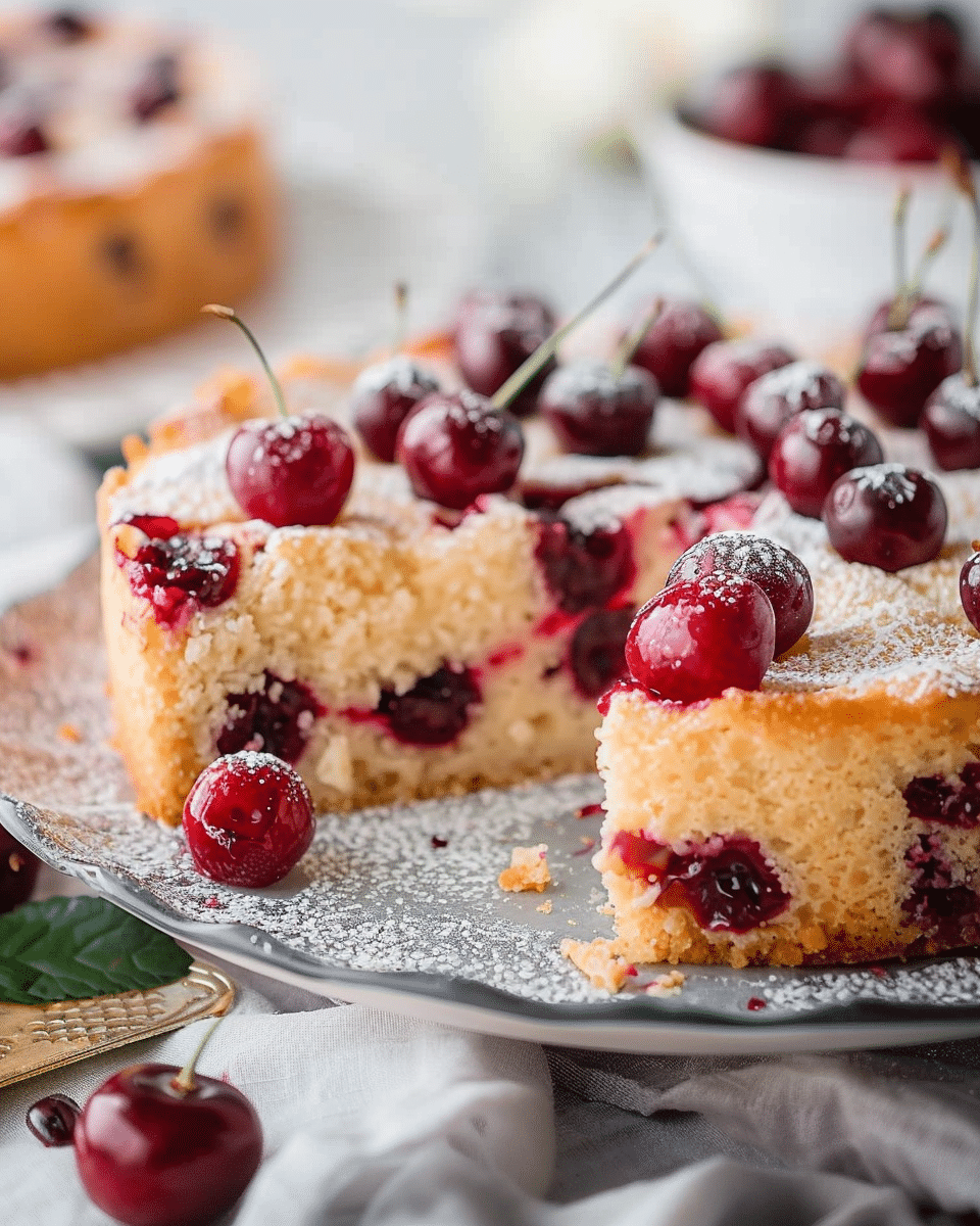 German Cherry Cake: A Delicious & Authentic Recipe