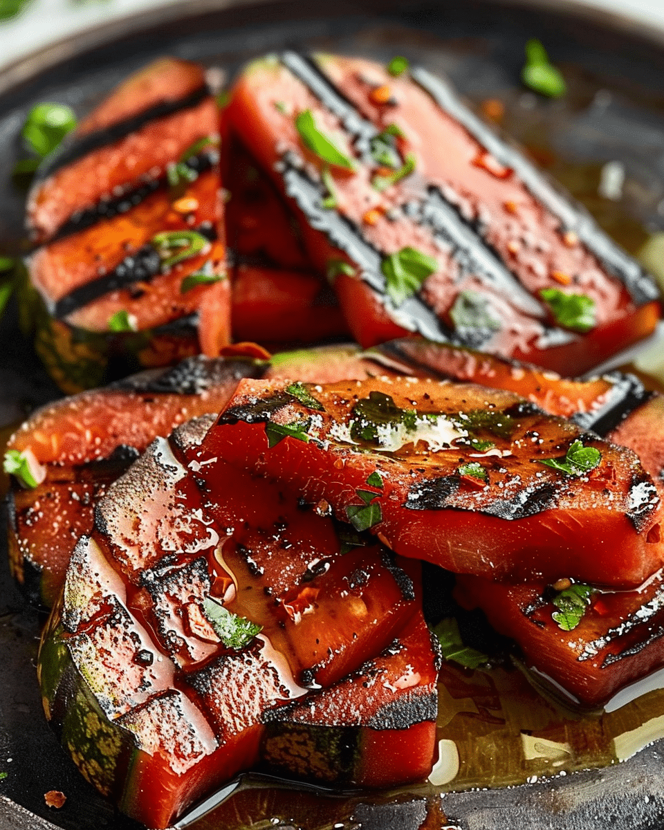 Grilled Watermelon Steaks