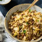 Ground Beef and Cabbage
