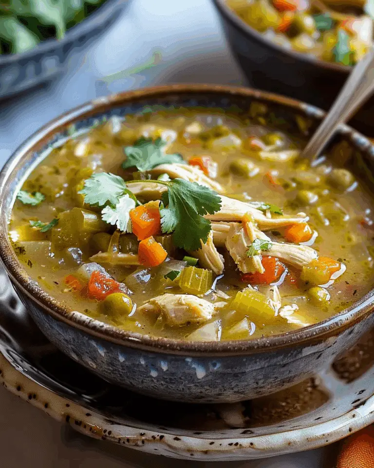 Hatch Green Chile Chicken Stew: A Flavorful New Mexico Delight