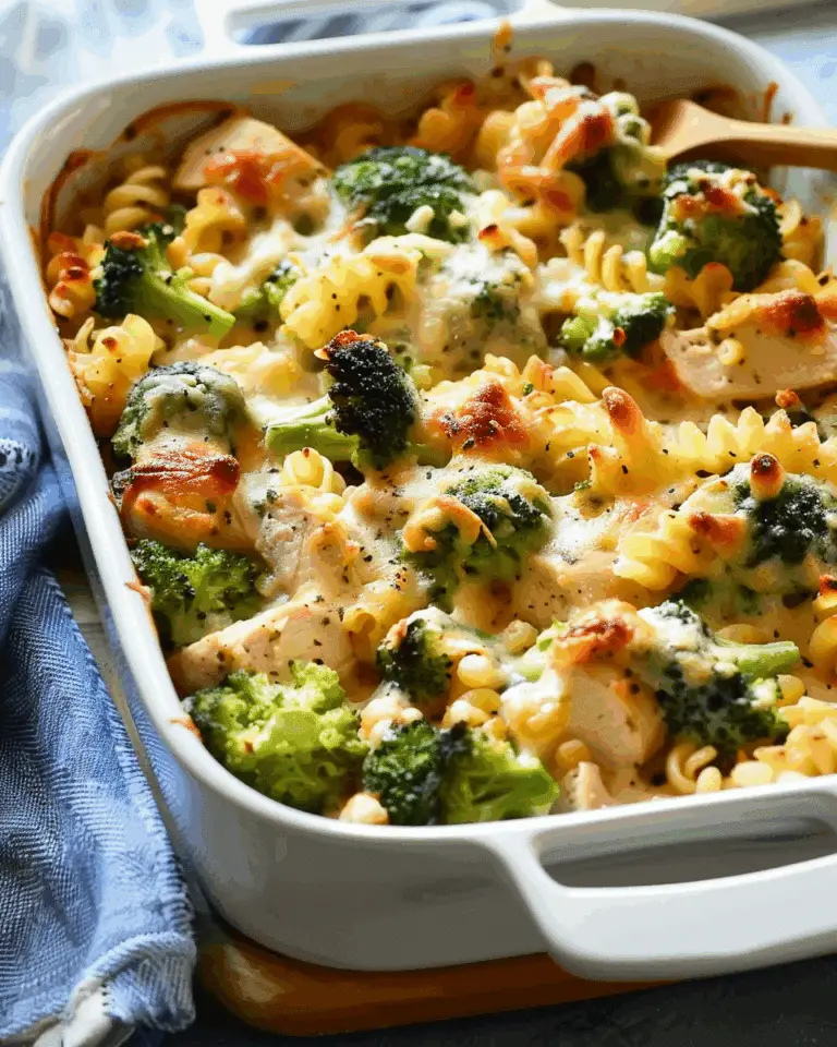 Healthy Broccoli Chicken Casserole – Easy and Delicious Recipe