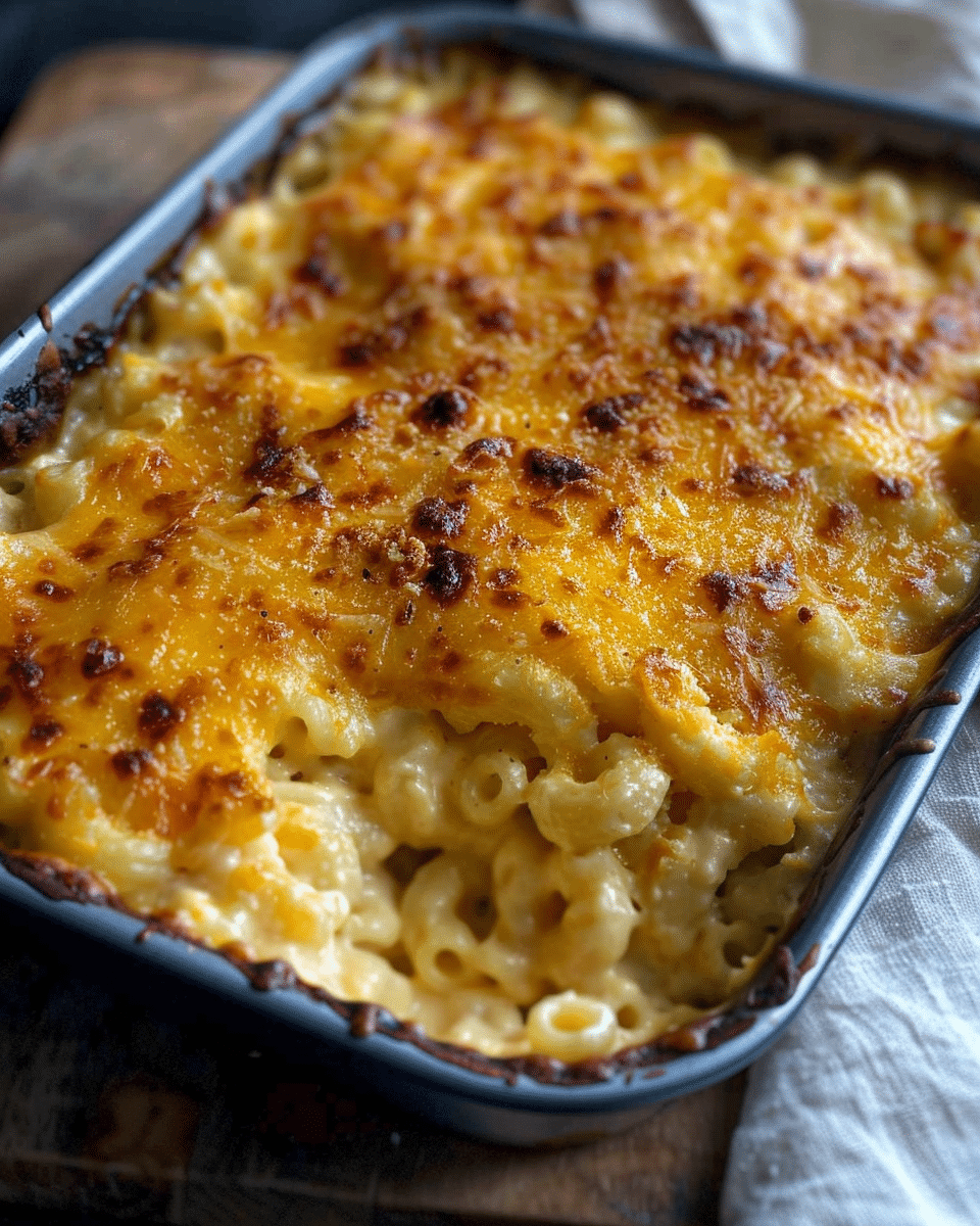 Homemade Baked Mac and Cheese