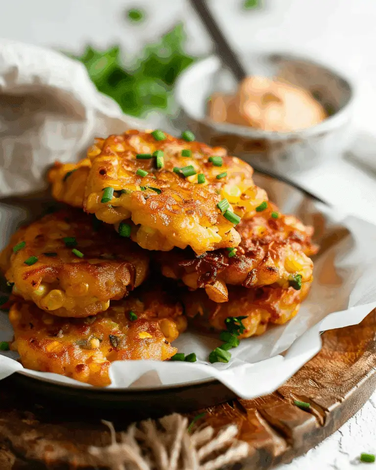 Homemade Corn Fritters
