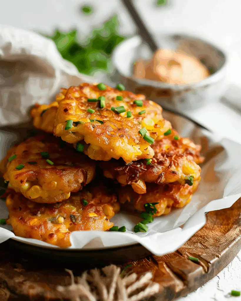 Homemade Corn Fritters