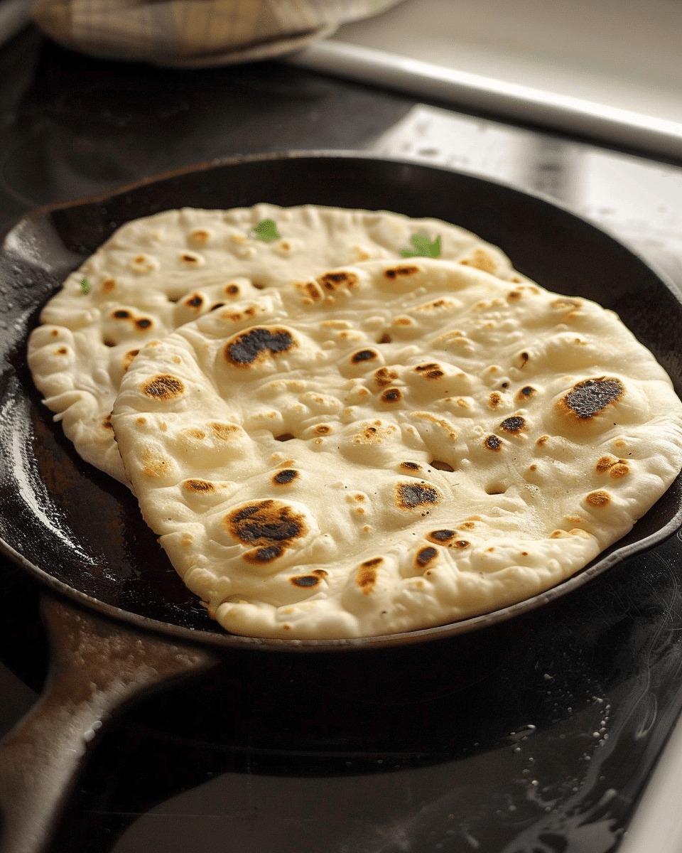 Homemade Naan