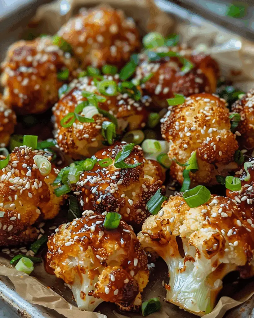 Korean Baked Cauliflower