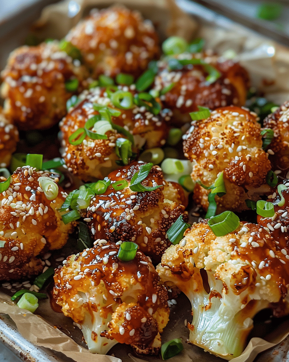 Korean Baked Cauliflower